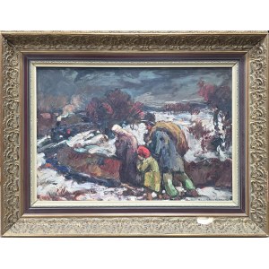 Maurice Vagh Weinmann (1899-1986), Wandering in the Snow