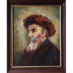 Slawomir Mieleszko (1938-2021), Chasid in shtrajmel, 1997