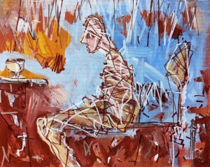 Artur Majka (ur. 1967), Au milieu, 2024