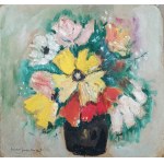 Michel Georges-Michel (1883-1985) / wł. Michel Georges Dreyfus, Kwiaty w wazonie