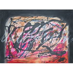 Tadeusz Brudzyński (1956-1996), Bez tytułu (Blablabla), 1988