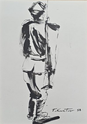 Tadeusz Kantor (1915-1990), Bez tytułu (Żołnierz), 1983