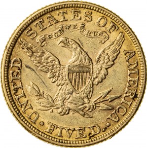 5 dolarów, 1882, (Filadelfia)