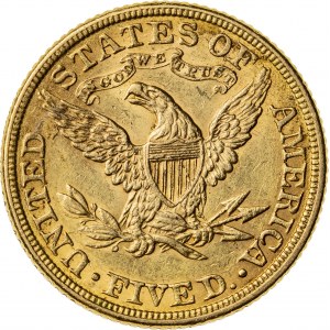 5 dolarów, 1882, (Filadelfia)