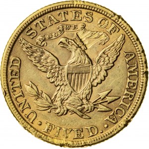 5 dolarów, 1907, (Filadelfia)