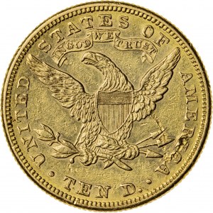 10 dolarów, 1885, (Filadelfia)