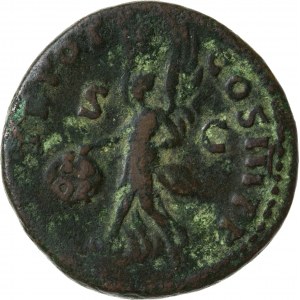 brązowy (miedziany) as, wybity między 99-100 r., Trajan (98-117), Cesarstwo Rzymskie