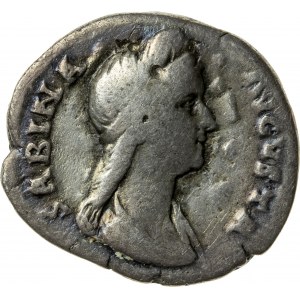 srebrny denar, wybity ok. 128-137 r., Sabina, żona Hadriana (117-138), Cesarstwo Rzymskie