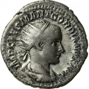 srebrny antononinan wybity między 238-239 r., Giordian III (238-244), Cesarstwo Rzymskie