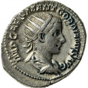 srebrny antononinan wybity między 238-239 r., Giordian III (238-244), Cesarstwo Rzymskie