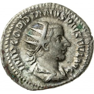srebrny antononinan wybity w Rzymie między 240-243 r., Giordian III (238-244), Cesarstwo Rzymskie