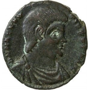 majoryna z Chi-Rho, wybita w Treveri (Trewirze), 352-353, Magnencjusz (350-353), Cesarstwo Rzymskie, R