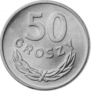 50 groszy, 1949, aluminium