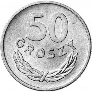 50 groszy, 1967, aluminium, R