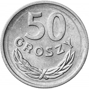 50 groszy, 1968, aluminium, R