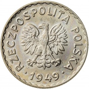 1 zł, 1949, MN