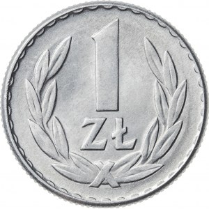 1 zł, 1965, aluminium