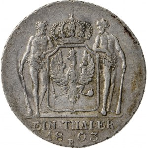 talar, 1803, Wilhelm III, B (Breslau-Wrocław), Prusy