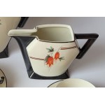 ĆMIELÓW. Porcelain tea service Caprice for 5 persons.