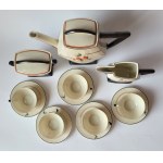 ĆMIELÓW. Porcelain tea service Caprice for 5 persons.