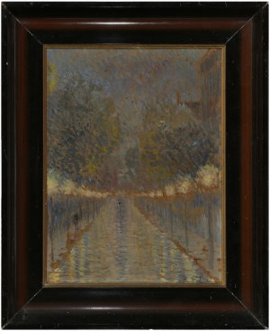 DIETRICH Henryk (1889-1948) - Planty w Krakowie