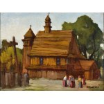 FRYDRYCH Władysław (1900-1972) - Kościółek drewniany.