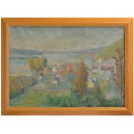 HACIEWICZ-STAWICKA Kalina (1918-2012) - Landschaft (Kazimierz Dolny?)