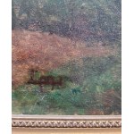 LIEBER Max (1851-1918) - Landscape; ca. 1900.