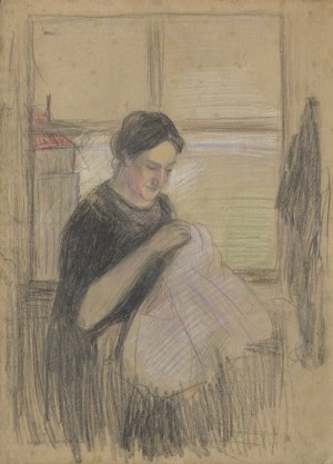 MARKOWICZ Artur (1872-1934) - Szyjąca