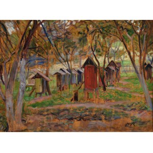 MISKY Ludwik (1884-1938) - Pejzaż z ulami