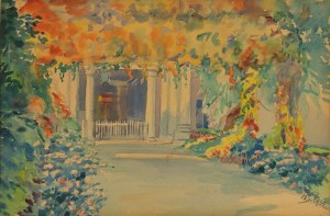 SIWIERSKI Włodzimierz (1905-1984) - Przed dworkiem; 1932