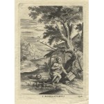 GALLE Cornelis (XVII w.) - „S. Hieronymus”; XVII w. Miedzioryt
