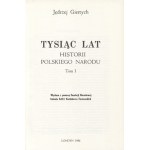 GIERTYCH, Jędrzej - A thousand years of the history of the Polish nation