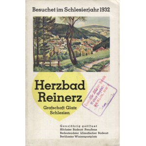 [DUSZNIKI-ZDRÓJ] Herzbad Reinerz: Grafschaft Glatz in Schlesien. 1932