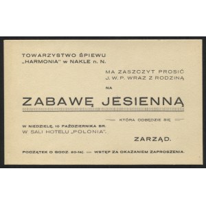 [NAKŁO] Société de chant Harmonia à Nakło n. N.