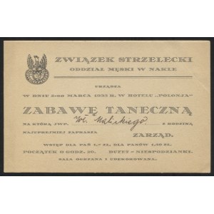 [Strzelecki Związek Strzelecki Oddział w Nakle. 1935