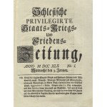 WEIGELT, Karl - 150 anni di Schlesische Zeitung: 1742-1892