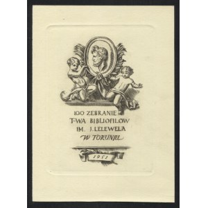 HOPPEN, Jerzy - 100e réunion de la J. Lelewel Bibliophile T-wa à Torun : 1951.