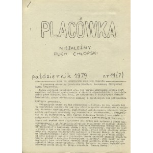 PLACÓWKA. [R. 1], 1979, nr 11 (7)