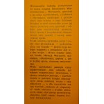 WIECZORKIEWICZ Bronisław - WARSZAWSKIE BALLADY PODWÓRZOWE Ilustracje Wydracje I.
