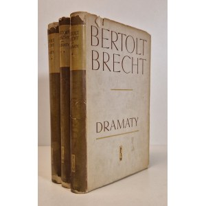 BRECHT Bertolt - DRAMATES Volume I-III Issue 1
