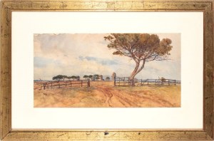 FILIPPO ANIVITTI (Roma 1876-1955), Countryside landscape, 1926