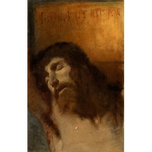 DOMENICO MORELLI (Napoli 1823-1901), Pater dimitte illis, 1881