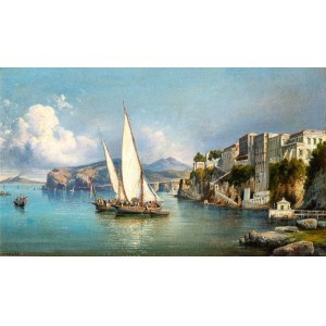 CONSALVO CARELLI (Napoli 1818-1900), View of Sorrento