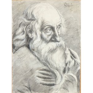 VINCENZO GEMITO (Napoli 1852-1929), Self-portrait