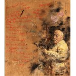 ANTONIO MANCINI (Roma 1852-1930), Autobiographical self-portrait, 1929