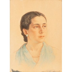 BORIS GEORGIEV (Varna 1888-Roma 1962), Female portrait, 1934
