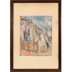FERRUCCIO FERRAZZI (Roma 1891-1978), Sketch for the painting Toro Legato, 1927