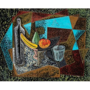 PIPPO ORIANI (Turín 1909 - Rím 1972), Zátišie s ovocím, 1935/38
