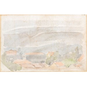 GIORGIO MORANDI (Bologna 1890-1964), Landscape, 1946